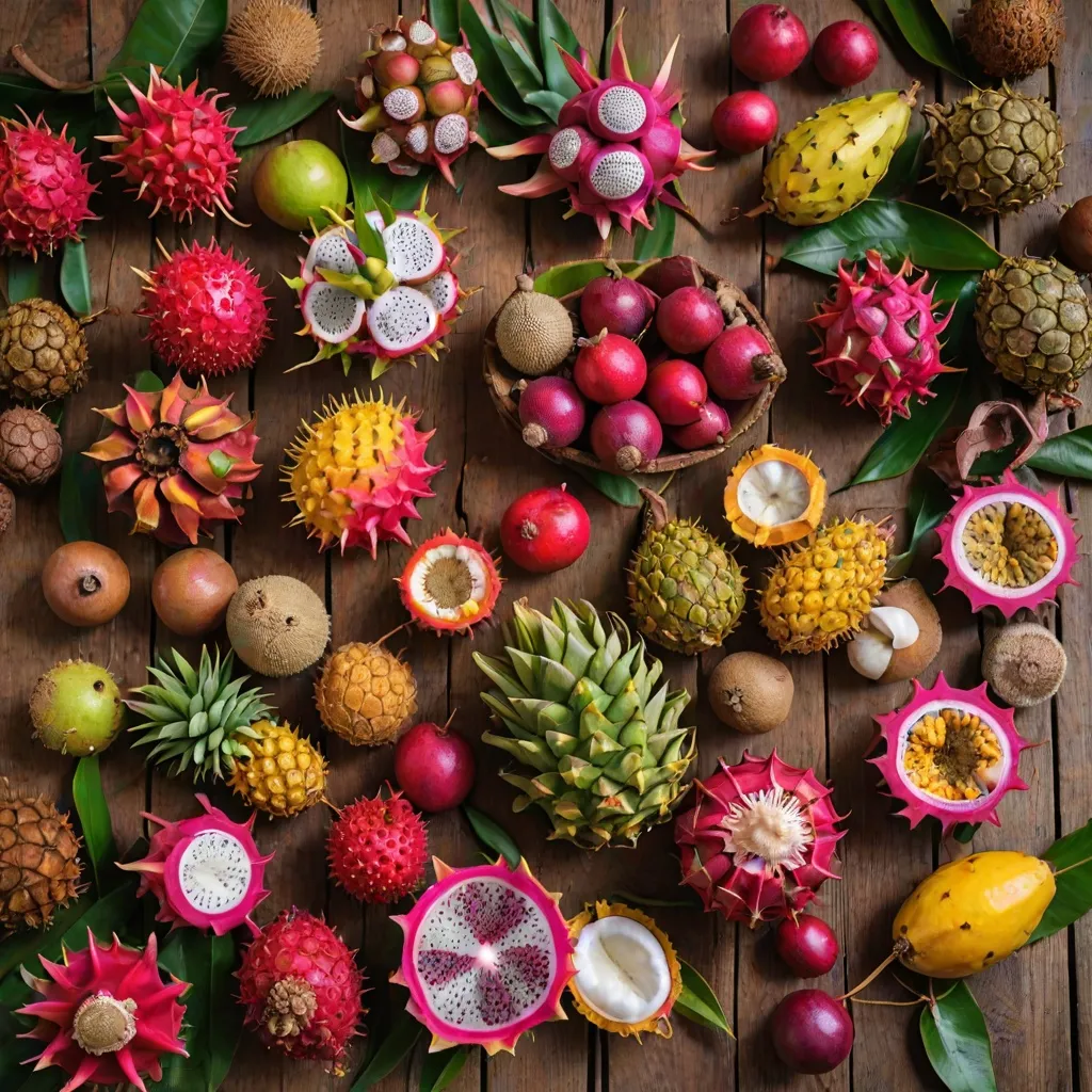 Jakie są egzotyczne owoce? Lista i zdjęcia