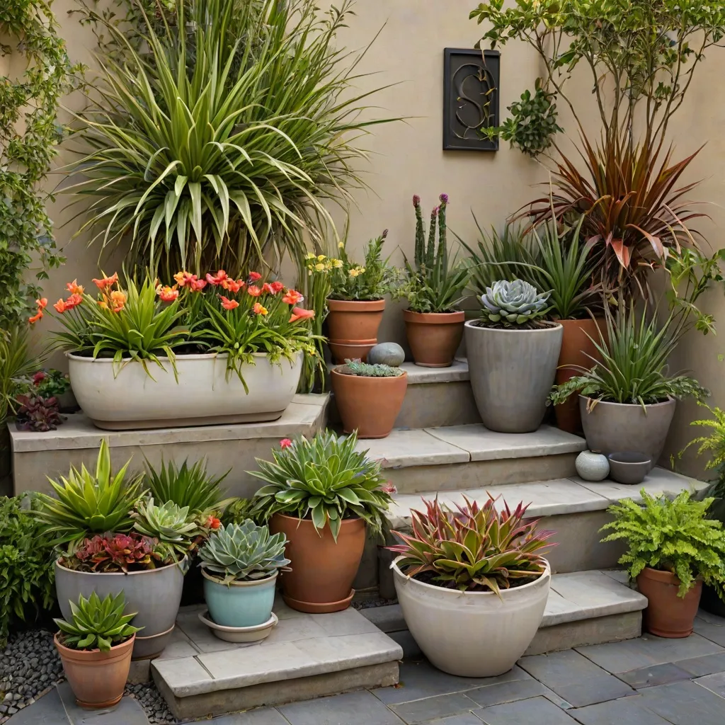 Jakie są najnowsze inspiracje na kompozycje w donicach przed domem?