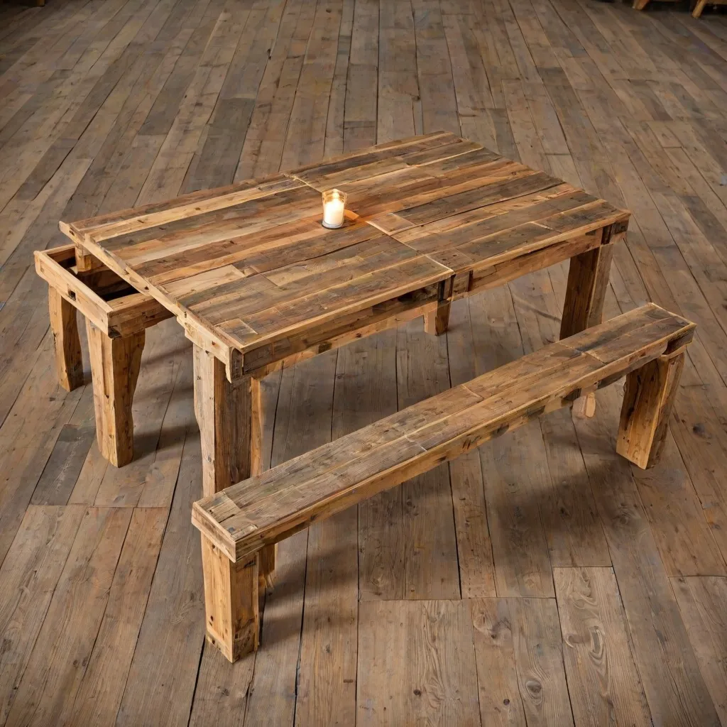 Jak wykonać solidny stół z palet?