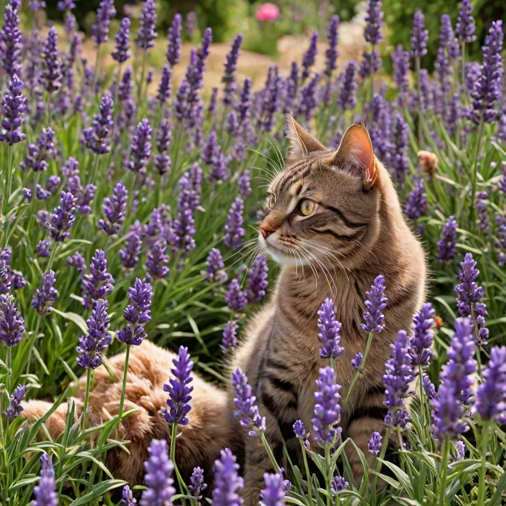 Czy lawenda jest trująca dla kota? Fakty i mity!