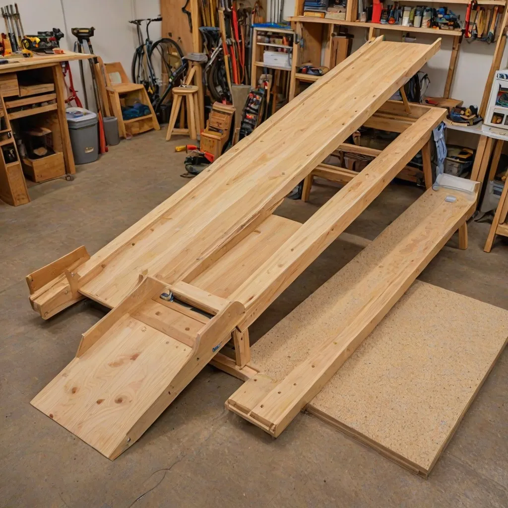 Jak samodzielnie zrobić solidny najazd samochodowy z drewna?