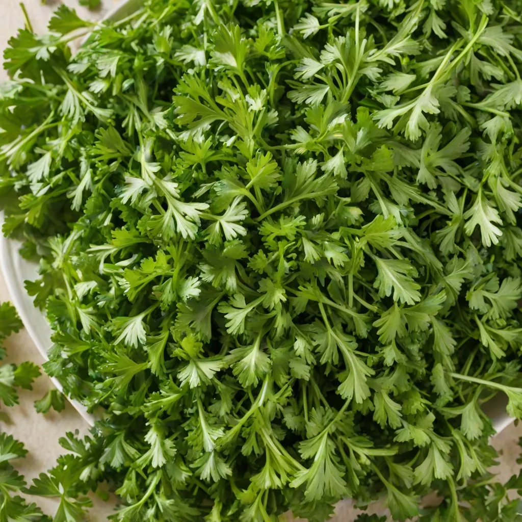 Jakie właściwości zdrowotne ma natka pietruszki?